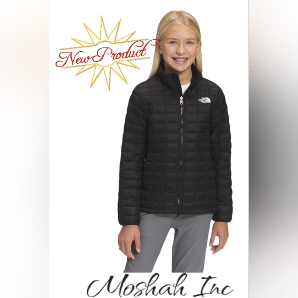 THE NORTH FACE Girl's Thermoball Eco Jacket (Little Kids/Big Kids) TNF Black XS - Picture 1 of 6